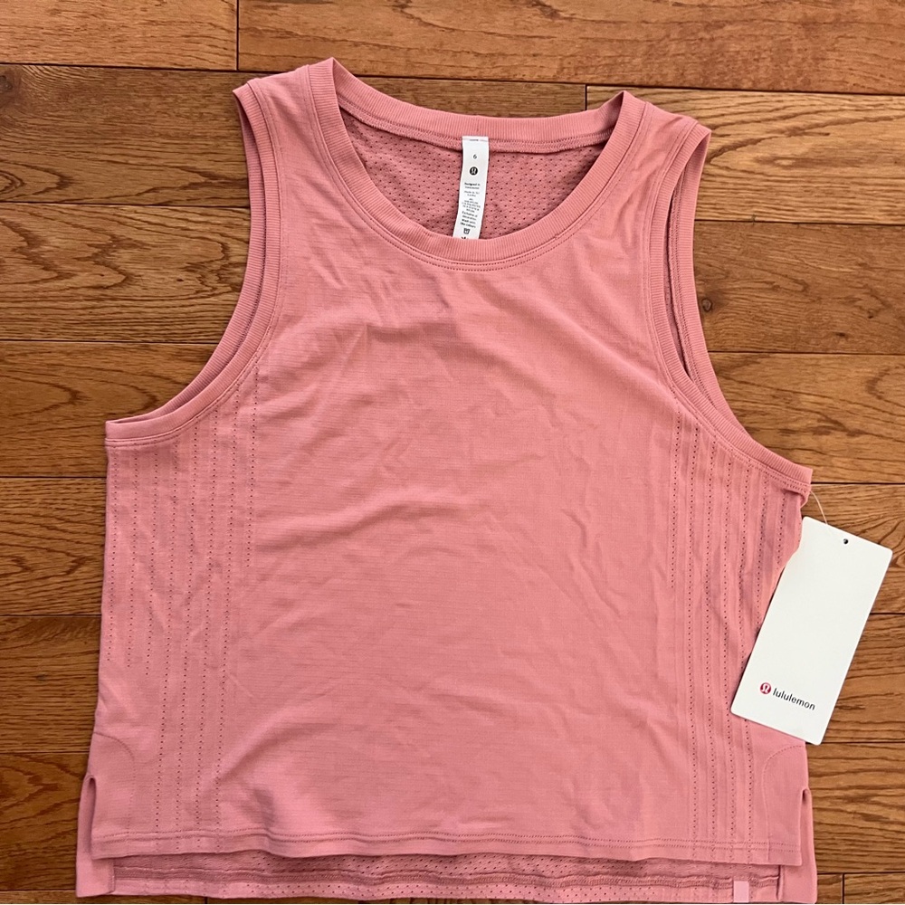 Lululemon Athletica Pink Tank Top